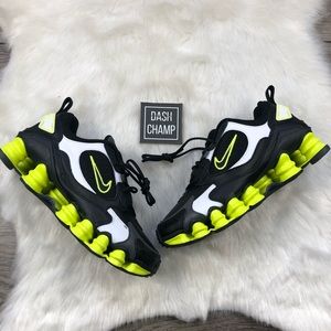 Nike Shox TL Black Athletic Sneakers